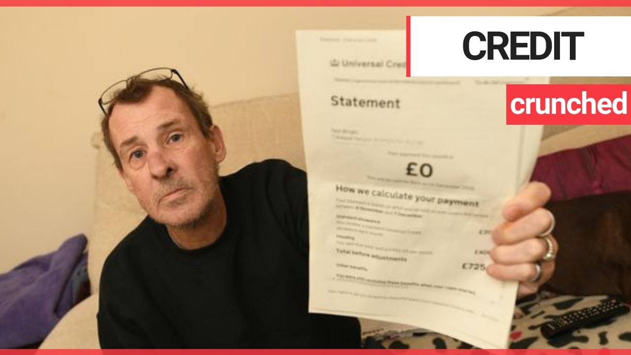Disabled man given just 1p Universal Credit to live on over Christmas