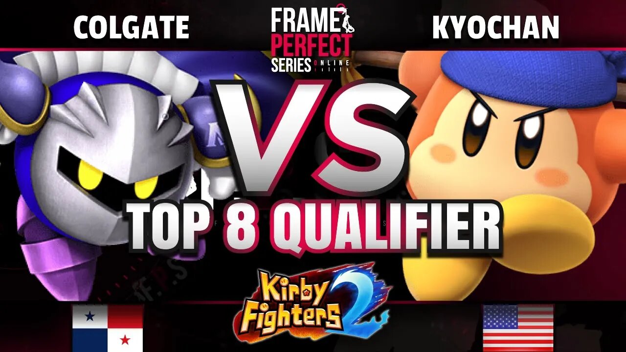 FPS6 Online - Colgate (Meta Knight) vs. KS | Kyochan (Dedede/Bandana Dee/Staff) - KF2 Top 8 Qual