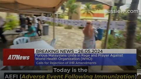 Malaysians coming together against the WHO