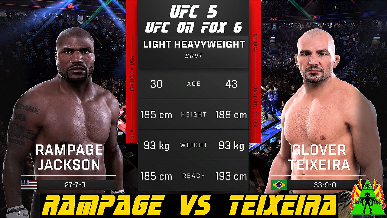 UFC 5 - RAMPAGE VS TEIXEIRA