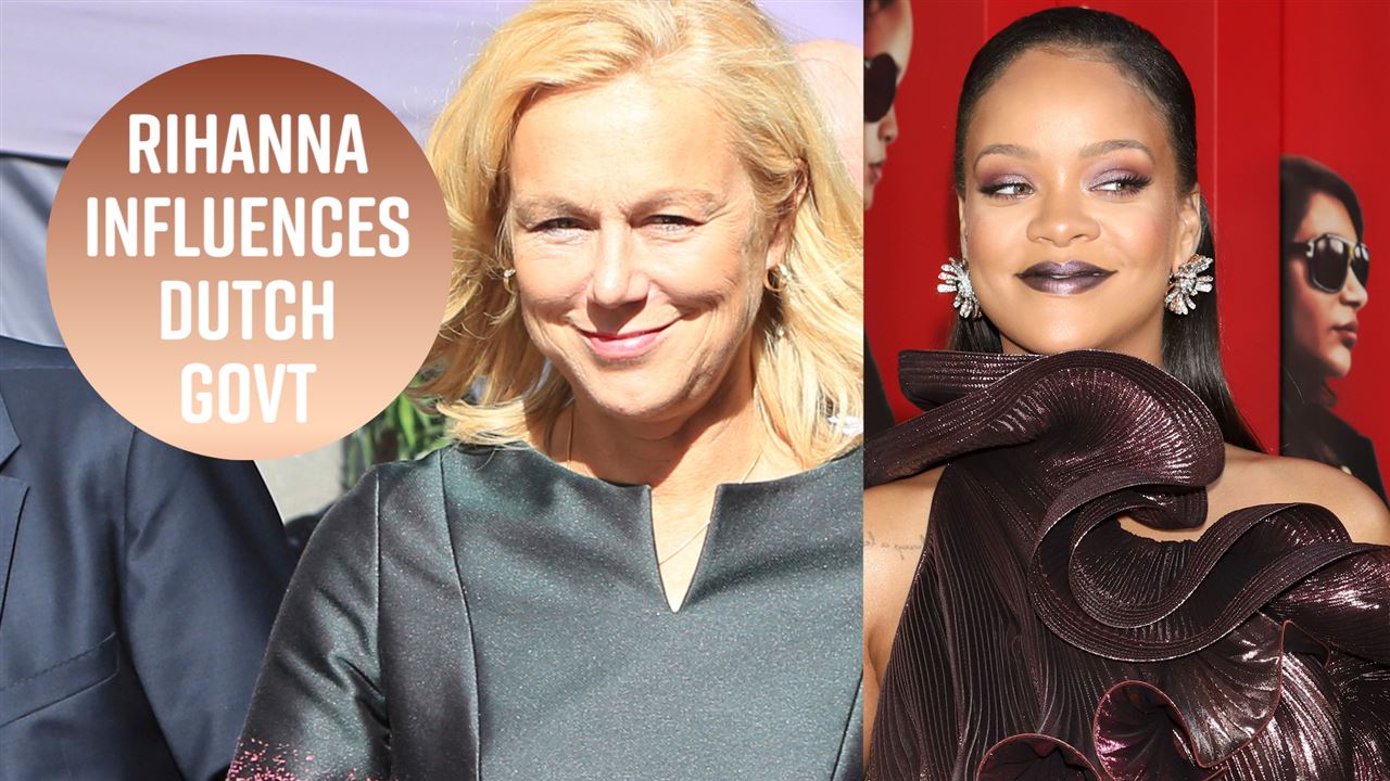 Dutch minister donates to education after Rihanna asks her to