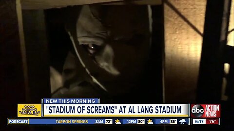 Al Lang Stadium transforms into 'Stadium of Screams' haunted house and fall festival