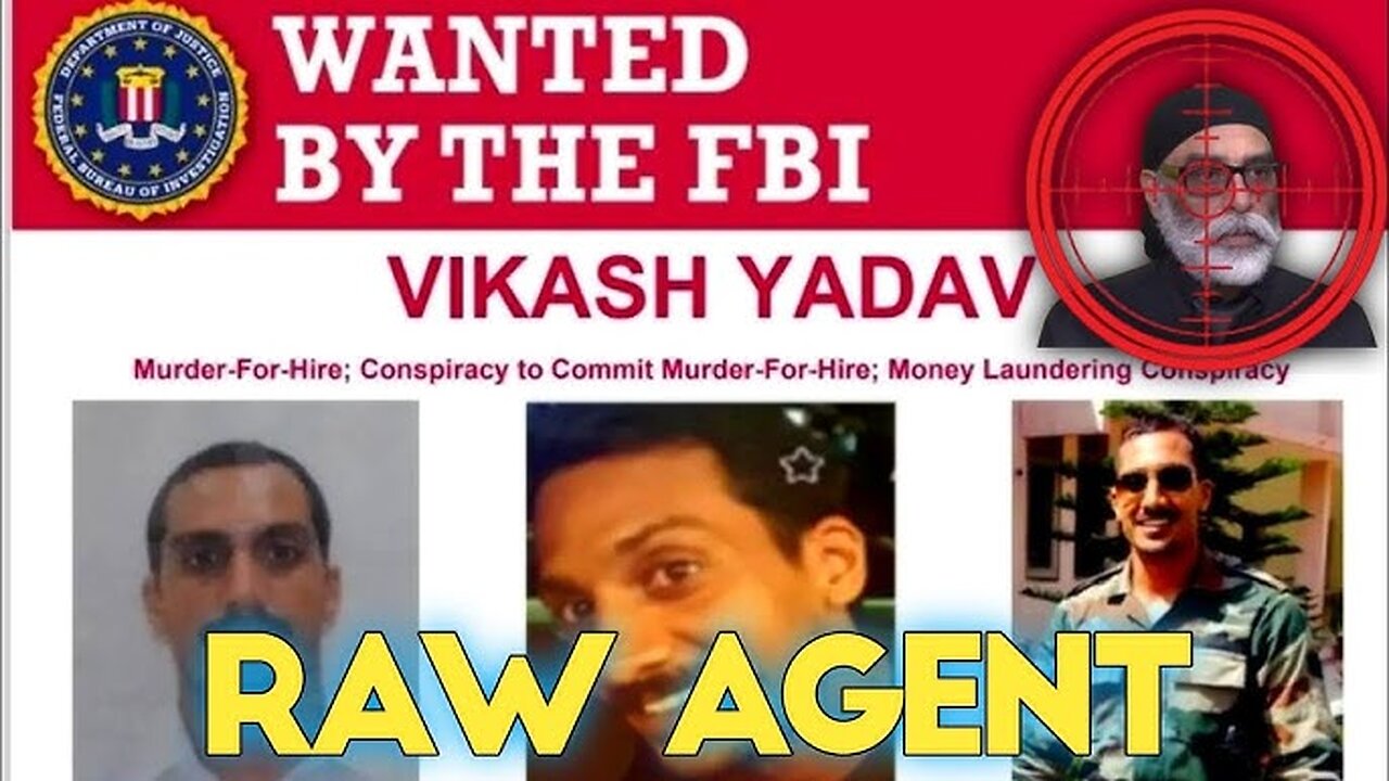 Indian network of exposed by US Canada FBI issue lookout for Rawagent vikash Lawerence bishoni