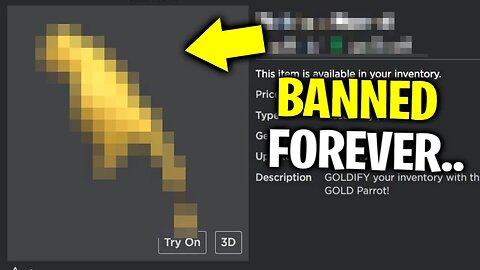 5 Roblox Items That Are BANNED Forever