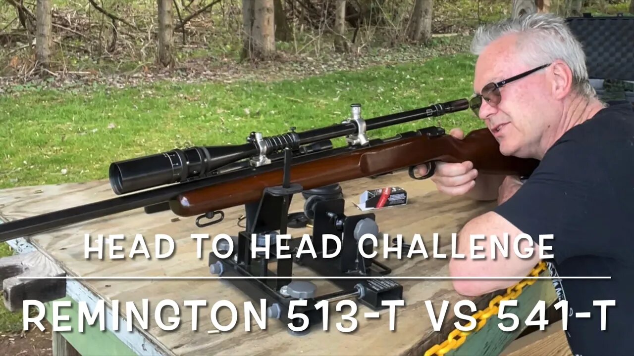 Head to head challenge Remington 513-t vs 541-t 1952 vs 1994 bolt action 22lr target rifles