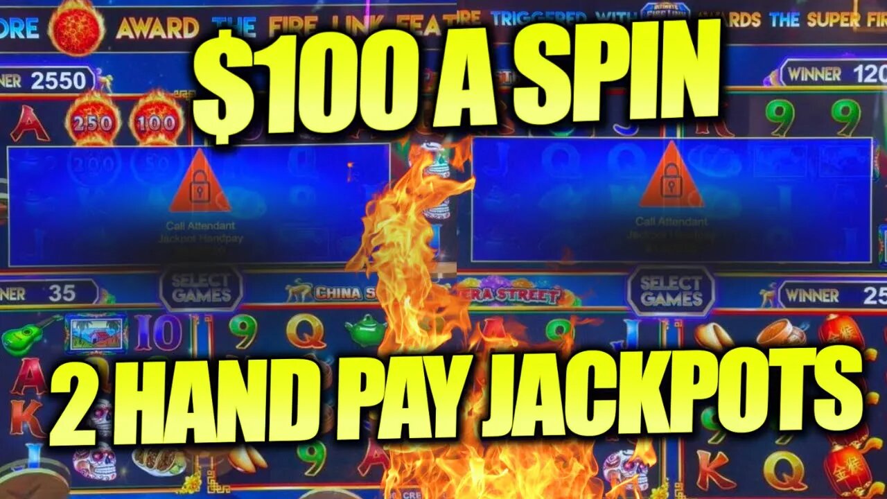 Locking Them BOTH Up W/ $100 A Spin! Power 4 Slot Machine