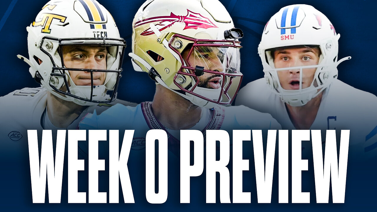 College Football Week 0 Preview | Florida State vs Georgia Tech & SMU vs Nevada