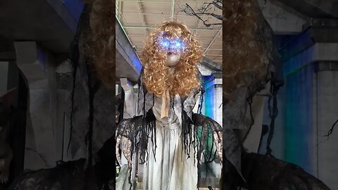 DARLING DOLLY in store demo SPIRIT HALLOWEEN 2023 animatronic #shorts #spirithalloween #halloween