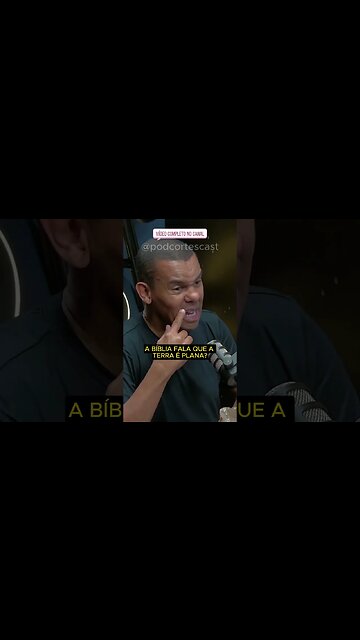 A BÍBLIA FALA QUE A TERRA É PLANA? #shorts #rodrigosilva #rodrigosilvaarqueologia #terraplana