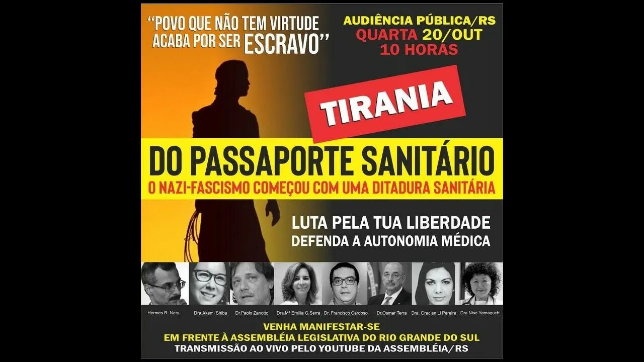 Passaporte Sanitário RS - Chamamento aos Gaúchos