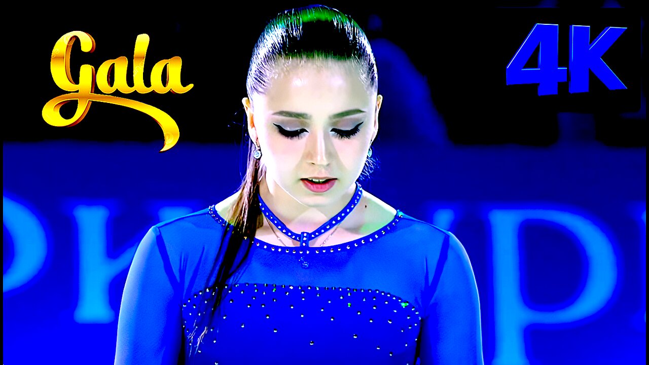 Камила Валиева Kamila VALIEVA🇷🇺Gala Skate Eteri Tutberizde Ice Show 2022 (1TV.4K