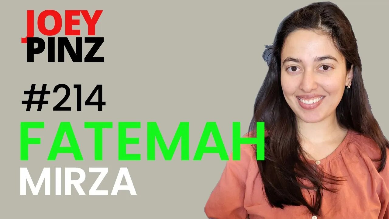 #214 Fatemah Mirza: Certified Resume Master| Joey Pinz Discipline Conversations