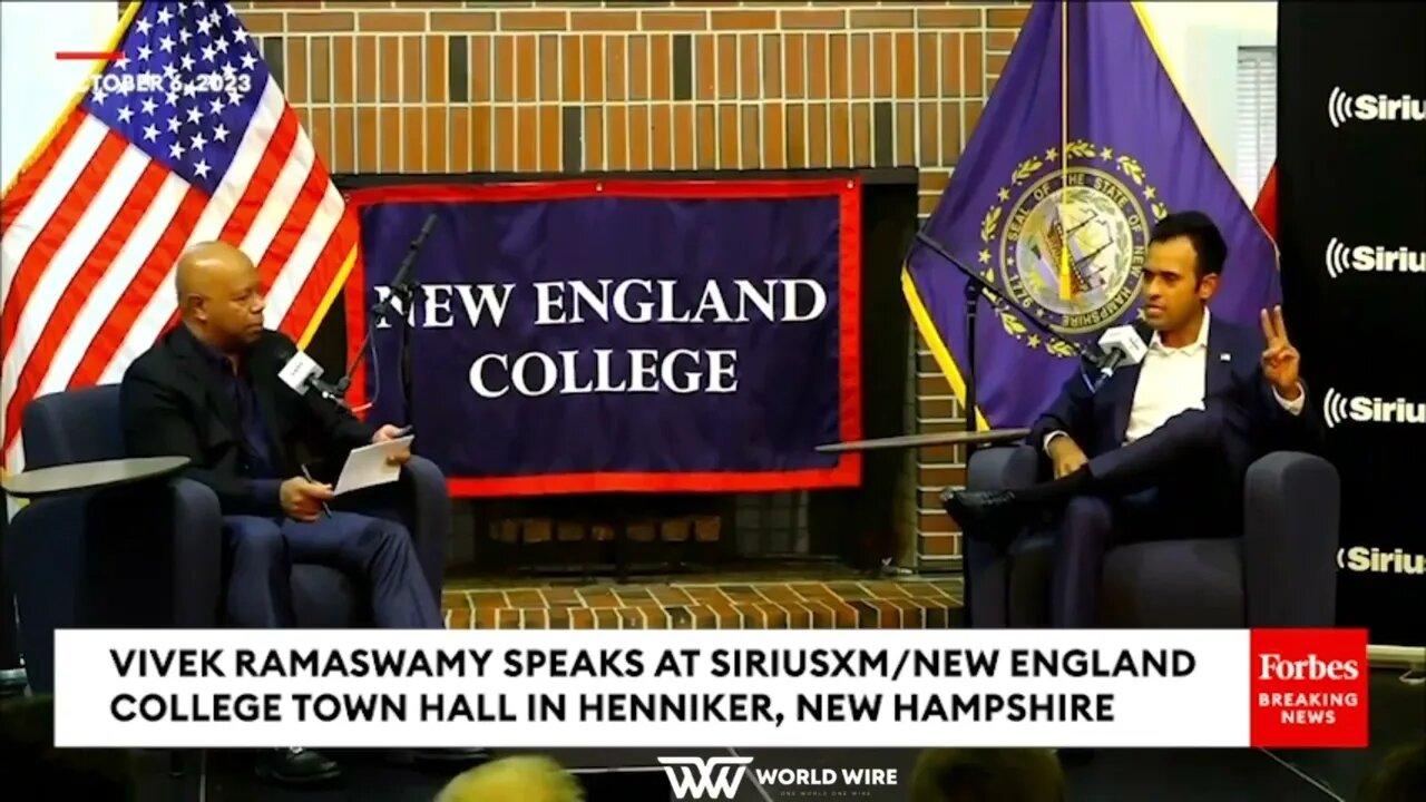 Vivek Ramaswamy and David Webb Critique Democrats and Wokeness in New Hampshire Event-World-Wire