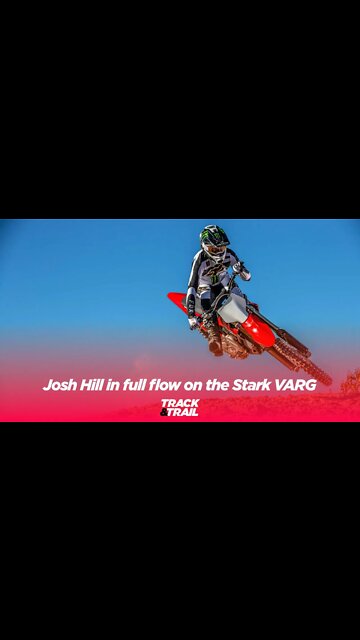 Josh Hill in full flow at Bellpuig MX on the #StarkVARG
