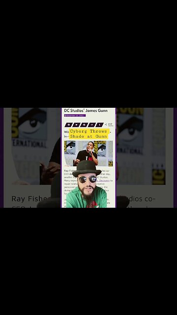 DC’s Former Cyborg CALLS OUT James Gunn On Twitter #shorts #dcuniverse