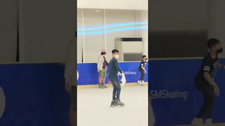 Michael Martinez First Ice Skating | Charot!