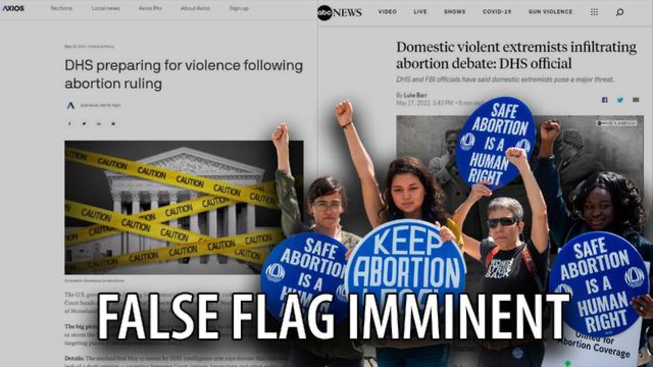 FALSE FLAG IMMINENT AS DHS WARNS THEY'RE 'PREPARING FOR VIOLENCE' FROM PRO LIFE WHITE SUPREMACISTS