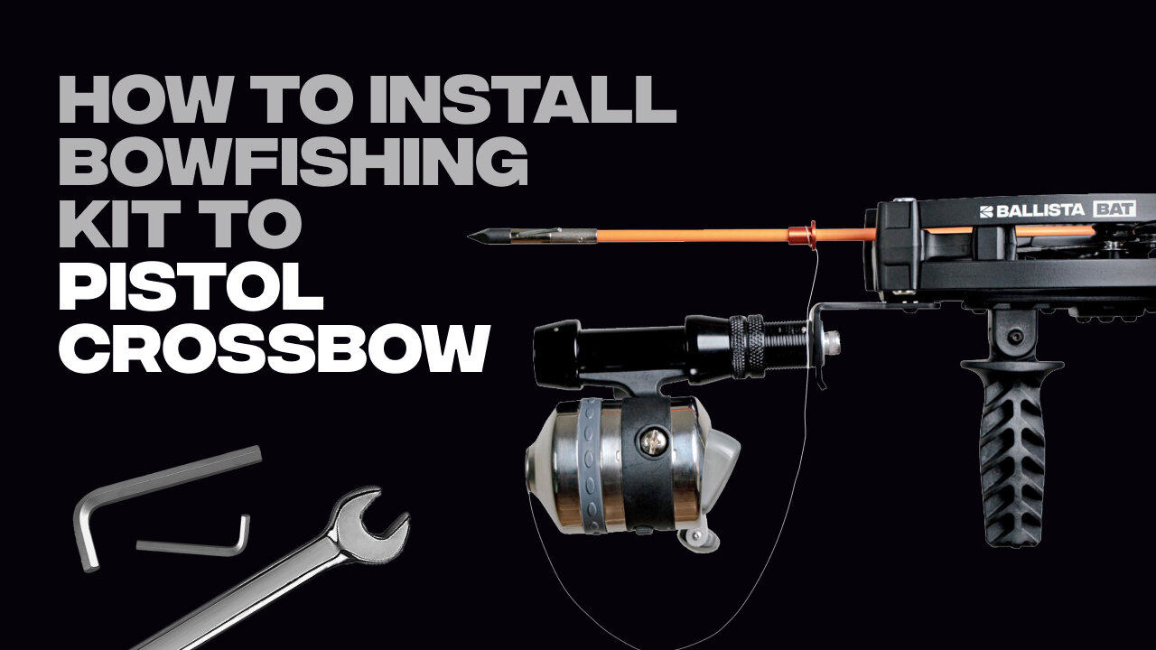 Installing Ballista Bowfishing Kit to Pistol Crossbow in 2 Minutes