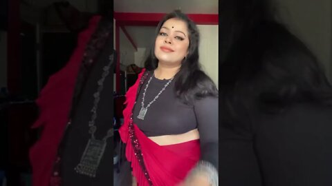 TU AJA REMIX #shorts #saree