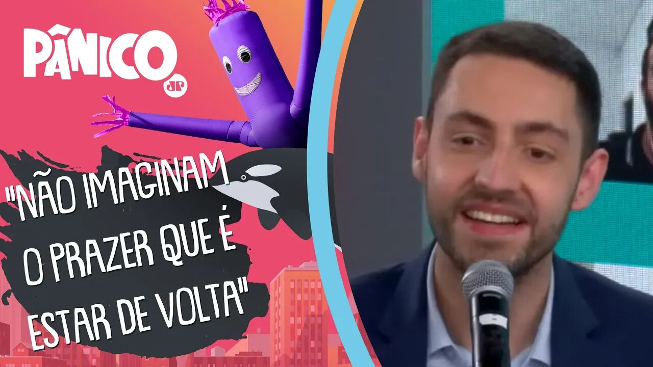 MATANDO AS SAUDADES: Vitor Brown fala sobre SAÍDA DO PÂNICO E SUCESSO DE OS PINGOS NOS IS