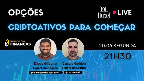 LIVE: Criptoativos para começar!