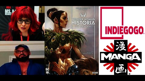 Wonder Woman Historia Creators Kelly Sue Decoonick & Phil Jimenez HELP Sell Indie Comics & Manga