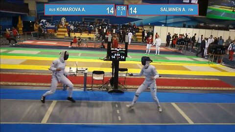 Epee Fencing - Ripe for the picking! | Komarova I v Salminen A