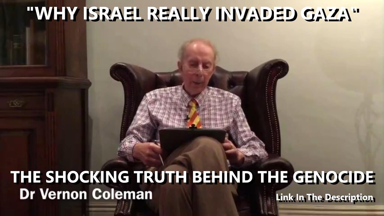 "WHY ISRAEL REALLY INVADED GAZA" - THE SHOCKING TRUTH BEHIND THE GENOCIDE