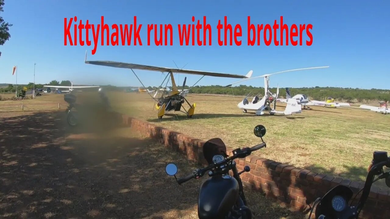 Ride to Kittyhawk Airstrip