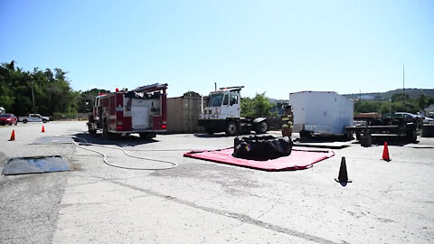 Naval Station Guantanamo Bay Conducts Oil Spill Drill