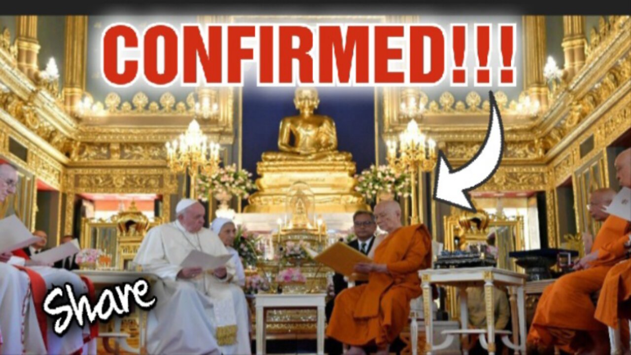 CONFIRMED💥ONE WORLD RELIGION 💥🕛 #share #nwo #news #bible #religion #jesus #christian