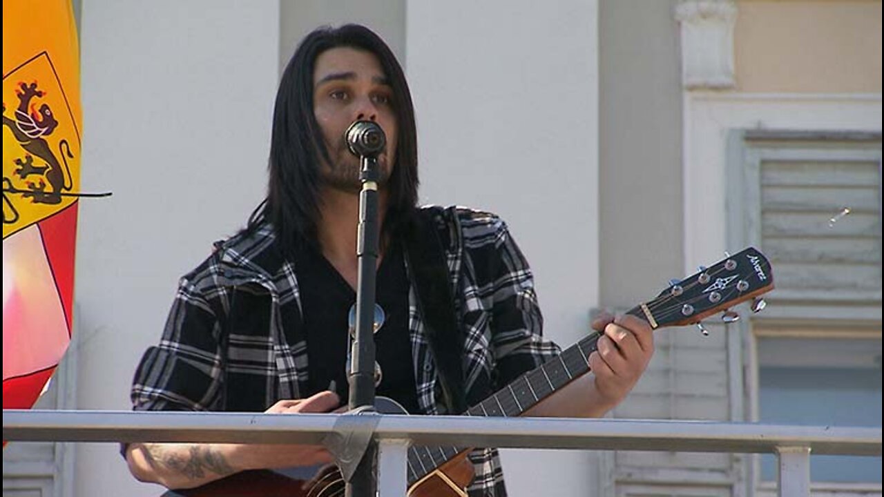 Ben Arslan performt "Unsere Freiheit"