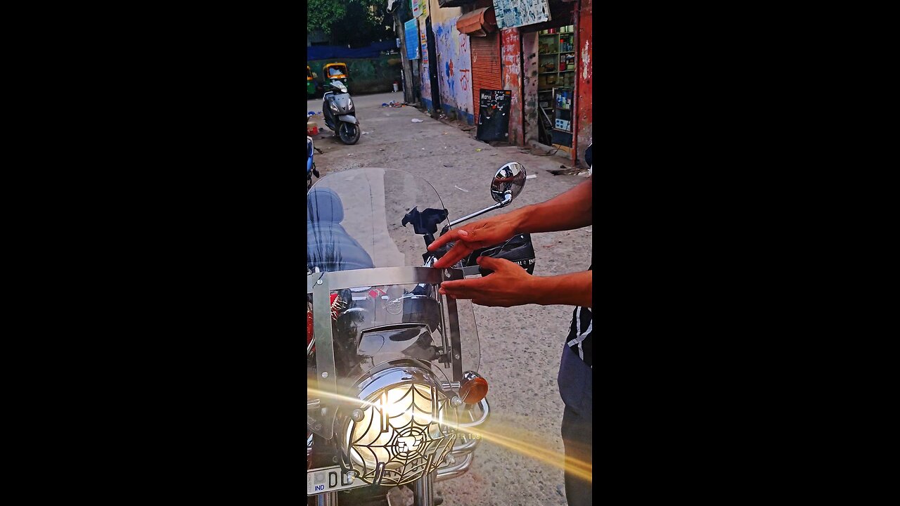 MODIFIED ROYAL CLASSIC 350 PURE BLACK 2024 #royalenfiel #classic350 #bullet #shorts #viral