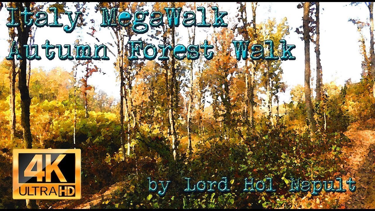 Italy MegaWalk - Autumn Forest Walk