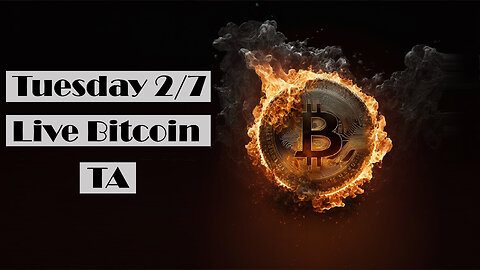 BTC live TA session 2nd of July 2024