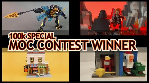 WINNER & Top 10 - Gold Pufffin 100k MOC Contest