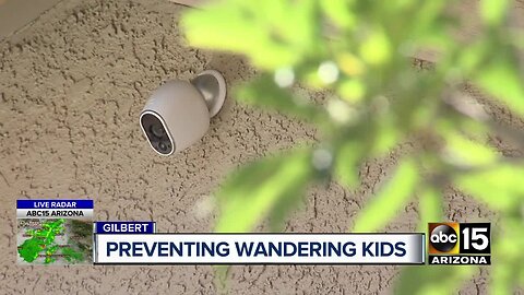 Technology for parents to help them keep their kids from wandering off