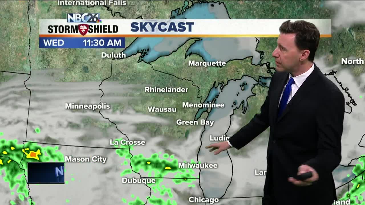 Michael Fish's NBC26 weather forecast
