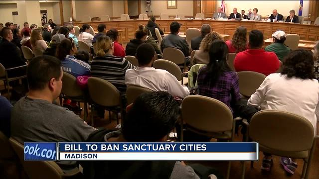 Opponents flood Wisconsin 'sanctuary cities' hearing