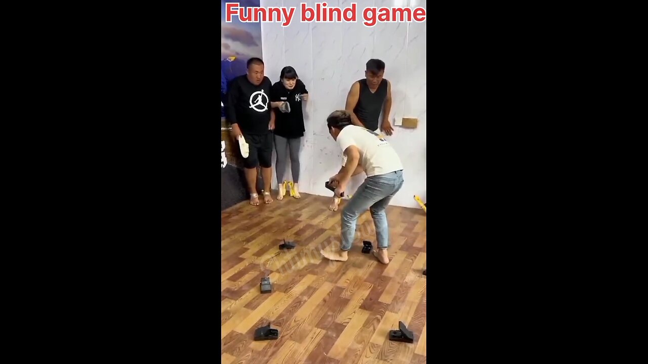 Blind guessing challenge for men 2024.