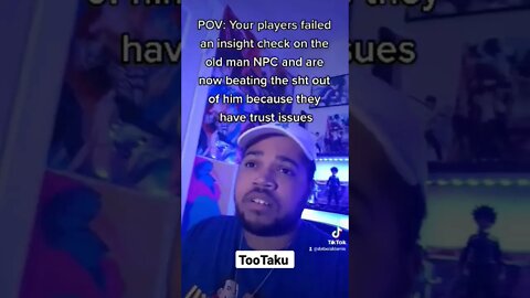 Please no... #dndmeme #dnd #tootaku #podcast #clip #short #reels