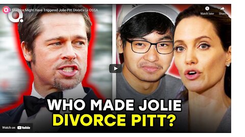 Maddox Might Have Triggered Jolie-Pitt Divorce