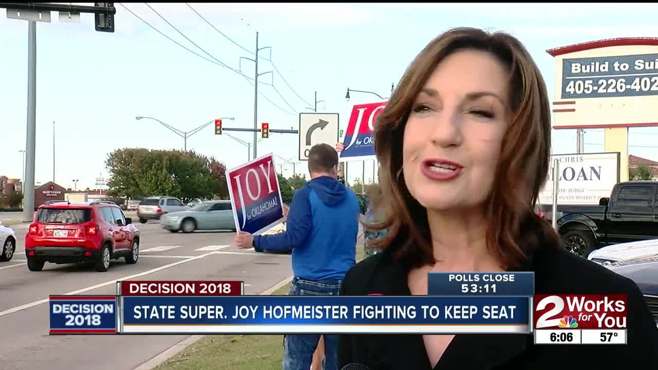 Joy Hofmeister fighting to keep seat