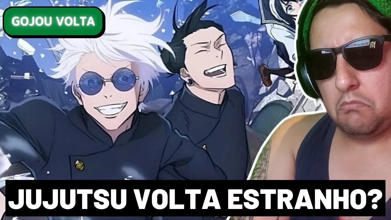 JUJUTSU KAISEN DE VOLTA!! GOJOU NOVO e com AMIGOS de escola!