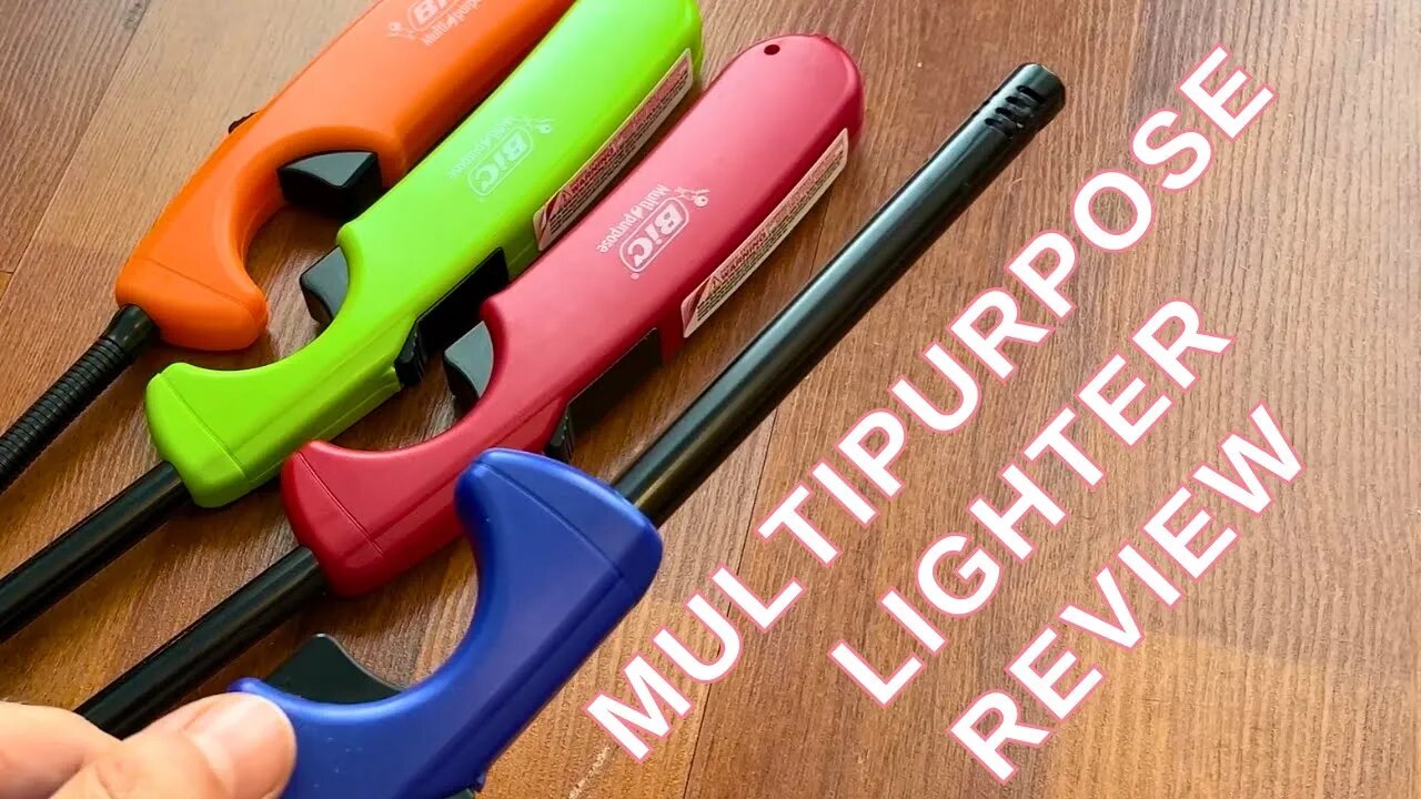 Bic Multipurpose Lighter Review - Dropping Gems on a Long-Lasting Flame