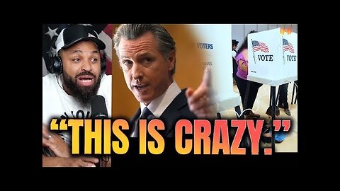 INSANE! Gavin Newsome NEW LAW to Protect DEMOCRACY in California 🤯