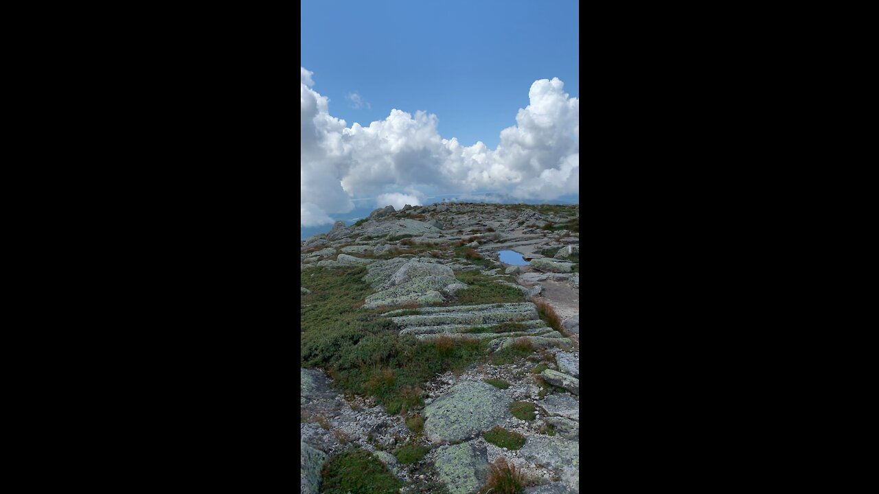 At the Summit, The top of Mount Katadhin, Maine