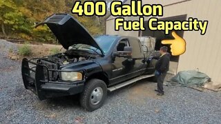 I Cloned My 04.5 Cummins Dually Hotshot Rig | Waste Oil Burning 03 Cummins Build