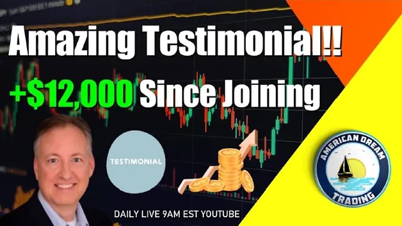 Amazing Testimonial $12,000 Profit Since Joining, Stock Market Success