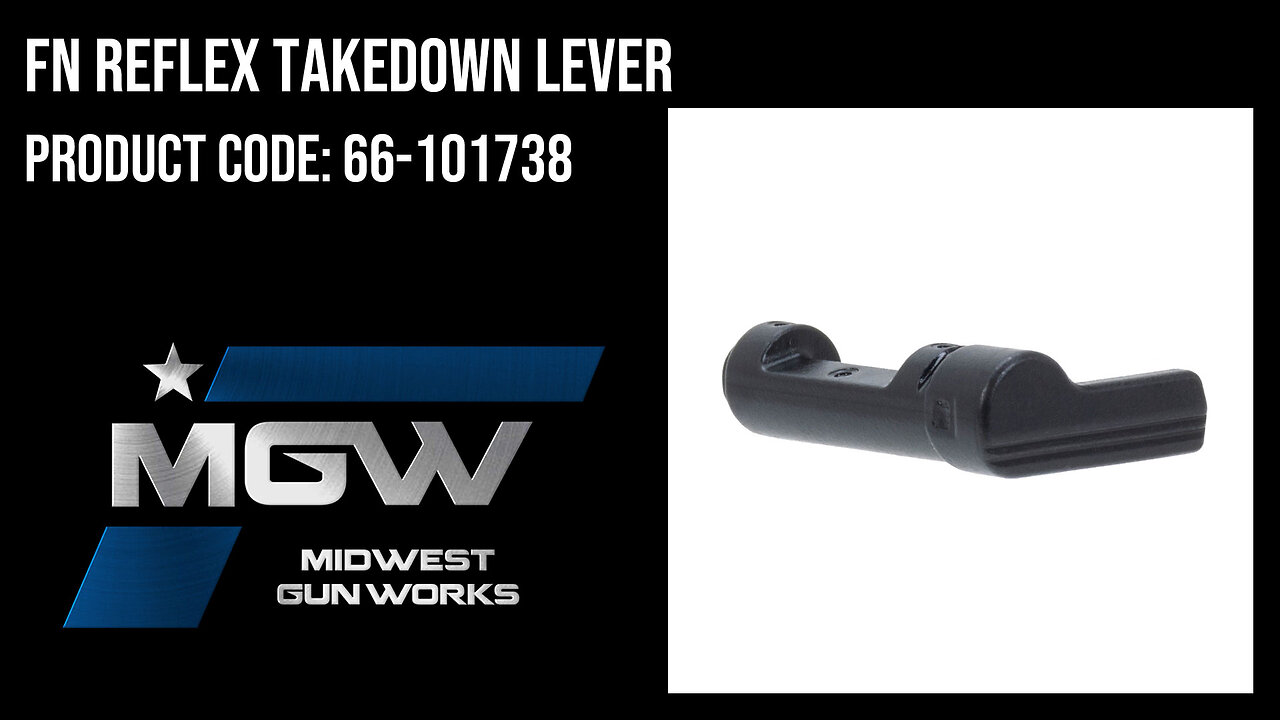 FN Reflex Takedown Lever - 66-101738